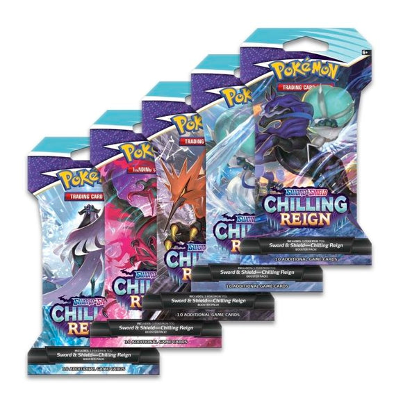 Pokemon Sword & Shield Chilling Reign Blister Pack