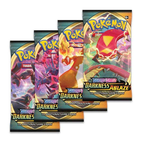 Pokemon Sword & Shield Darkness Ablaze Blister Pack