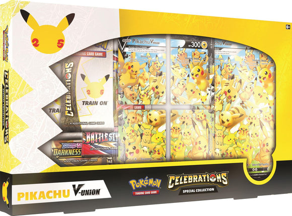 Pokemon TCG Pikachu V-Union Celebrations Special Collection Box