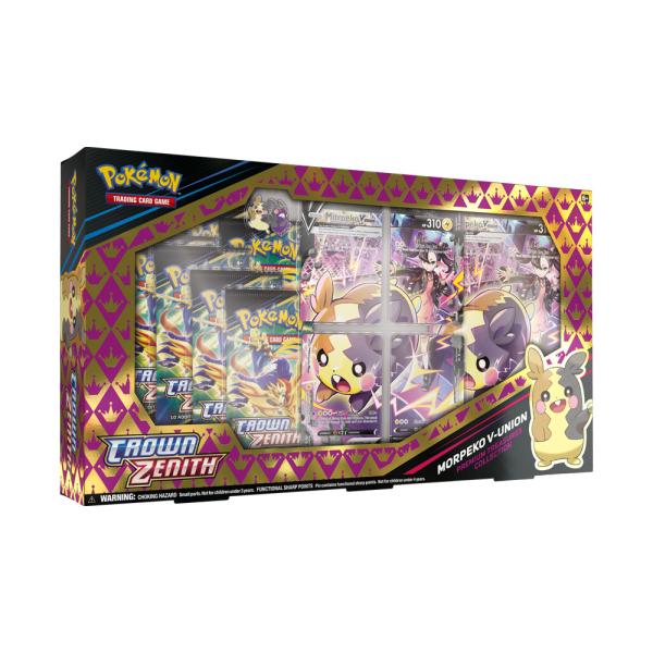 Pokemon TCG Crown Zenith Morpeko V-Union Premium Treasures Collection