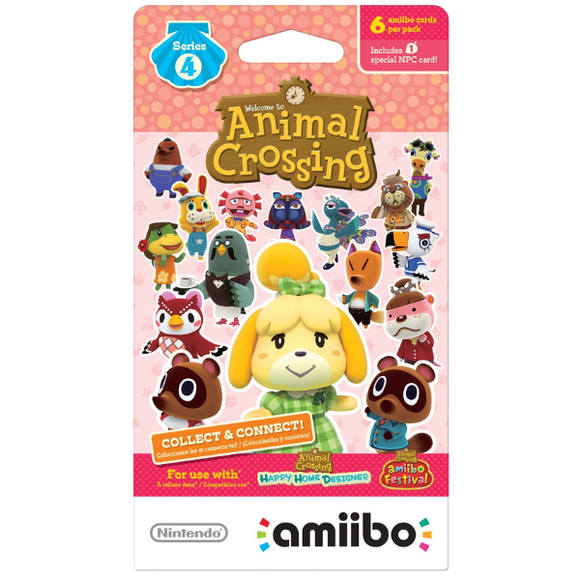 Animal Crossing Amiibo Cards Series 4