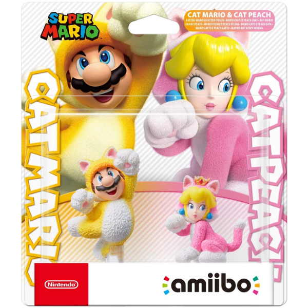 Cat Mario and Cat Peach Amiibo Bundle, Super Mario Series