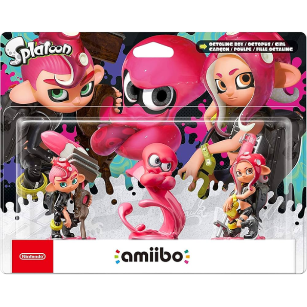 Octoling Amiibo 3-pack