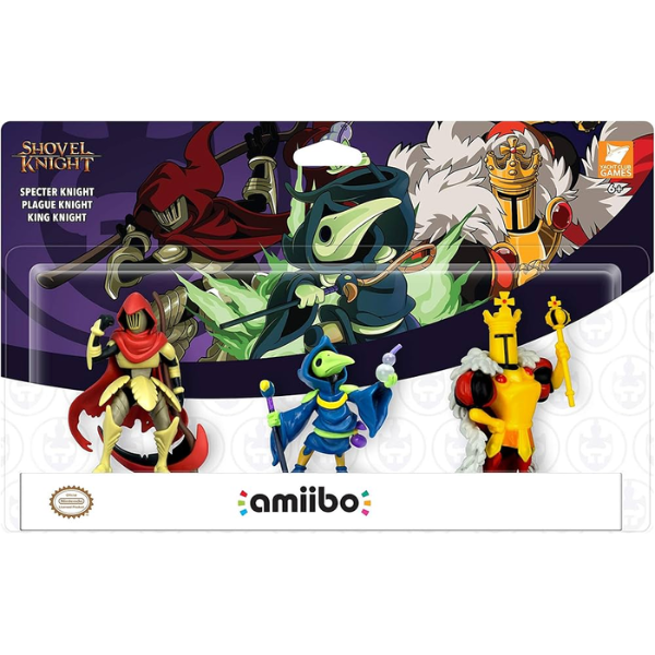 Shovel Knight 3-pack Amiibo