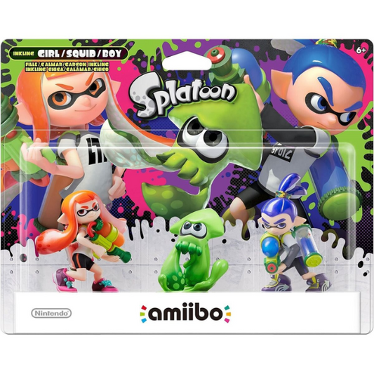 Splatoon Amiibo 3-pack