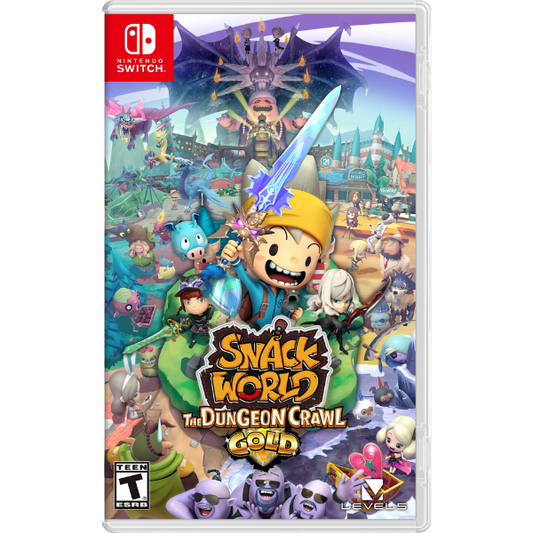 Snack World The Dungeon Crawl Gold