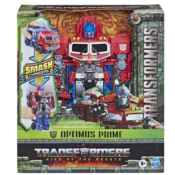 Transformers Rise of The Beasts Optimus Prime Smash Changers