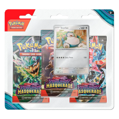 Pokemon Scarlet & Violet Twilight Masquerade 3-Pack Blister