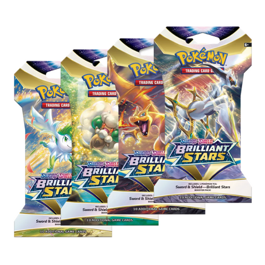 Pokemon Sword & Shield Brilliant Stars Blister Pack