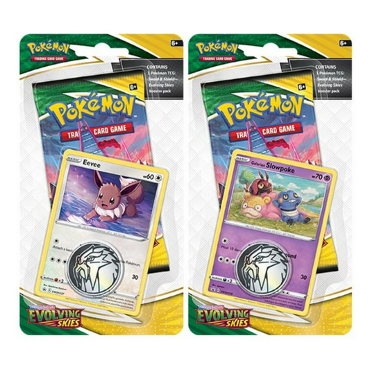 Pokemon Sword & Shield Evolving Skies Checklane Blister