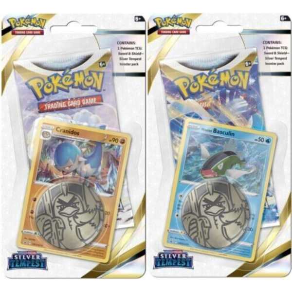 Pokemon Sword & Shield Silver Tempest Checklane Blister