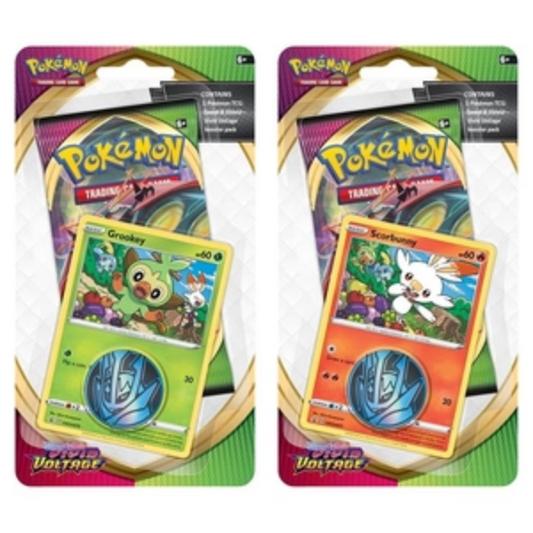 Pokemon Sword & Shield Vivid Voltage Checklane Blister