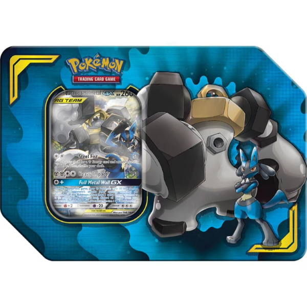 Pokemon TCG Lucario & Melmetal GX Tag Team Collector's Tin 2019