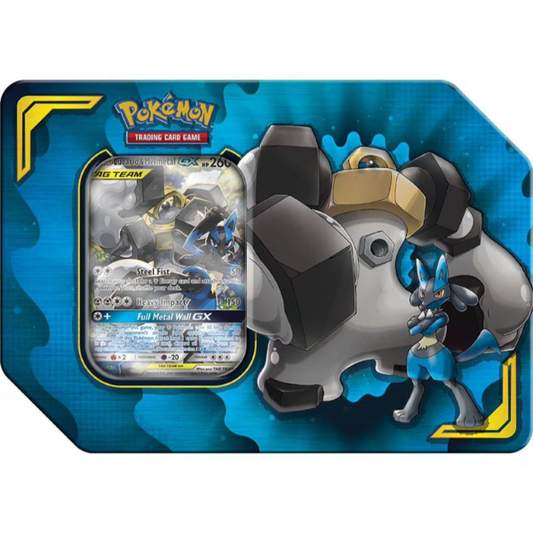 Pokemon TCG Lucario & Melmetal GX Tag Team Collector's Tin 2019