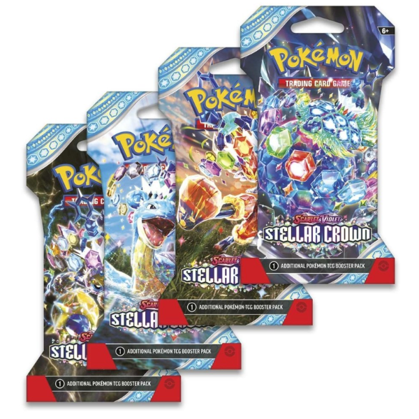 Pokémon TCG Scarlet & Violet Stellar Crown Blister Pack