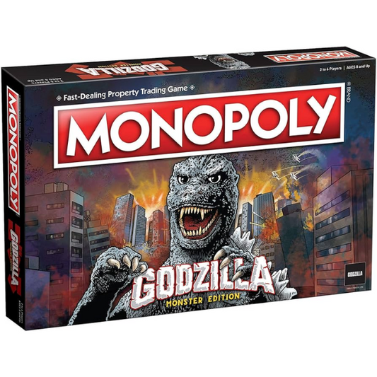 Godzilla Monster Edition Monopoly Board Game