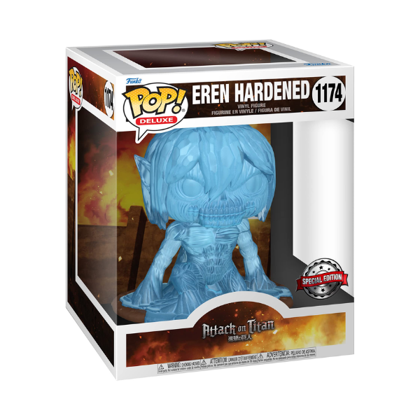 Funko Pop Deluxe (1174) Attack on Titan Eren Hardened