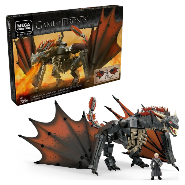 Mega Construx Daenerys & Drogon GKG97 735pcs