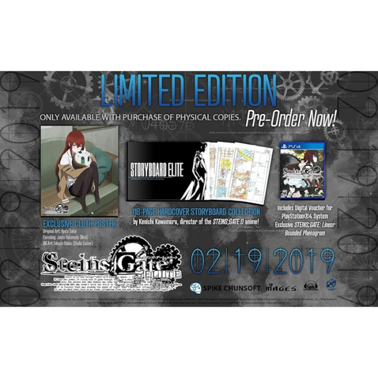 Steins Gate Elite Limited Edition