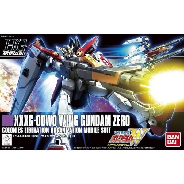 Mobile Suit Gundam Wing Gundam Zero High Grade 1:144 Scale Model Kit