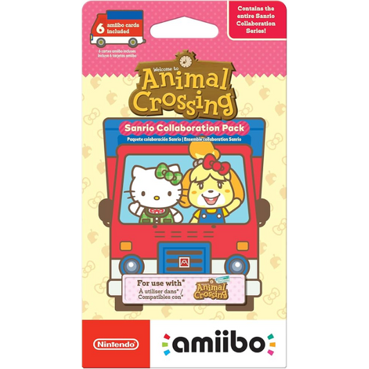 Animal Crossing Amiibo Cards Sanrio