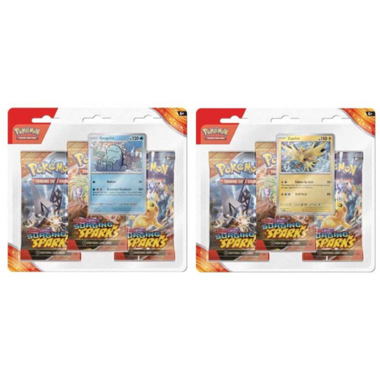 Pokemon Scarlet & Violet Surging Sparks 3-Pack Blister