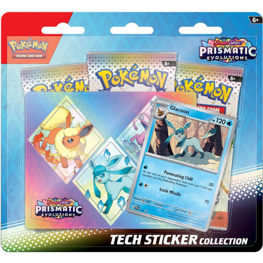 Pokemon TCG Scarlet & Violet Prismatic Evolutions Tech Sticker Collection [Pre-order]