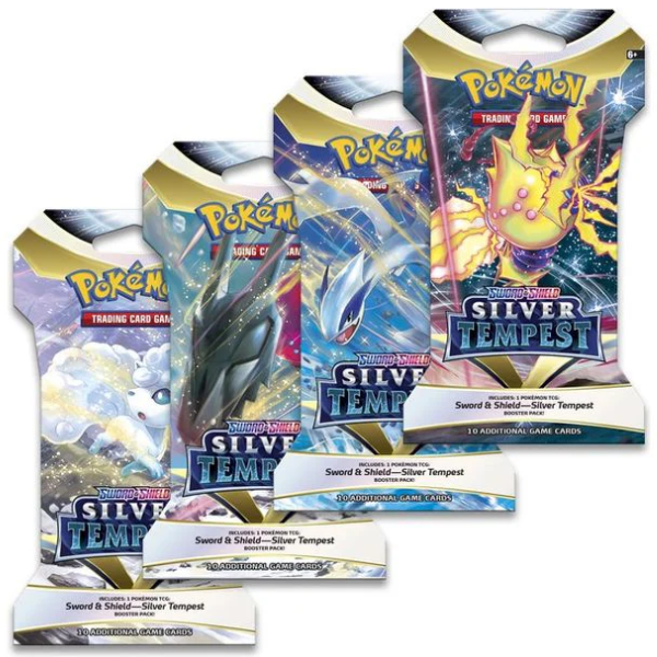 Pokemon Sword & Shield Silver Tempest Blister Pack