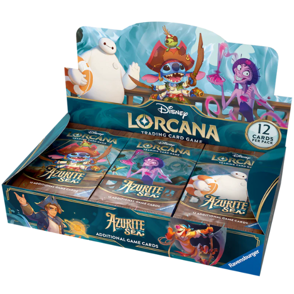 Disney Lorcana Azurite Sea Booster Pack