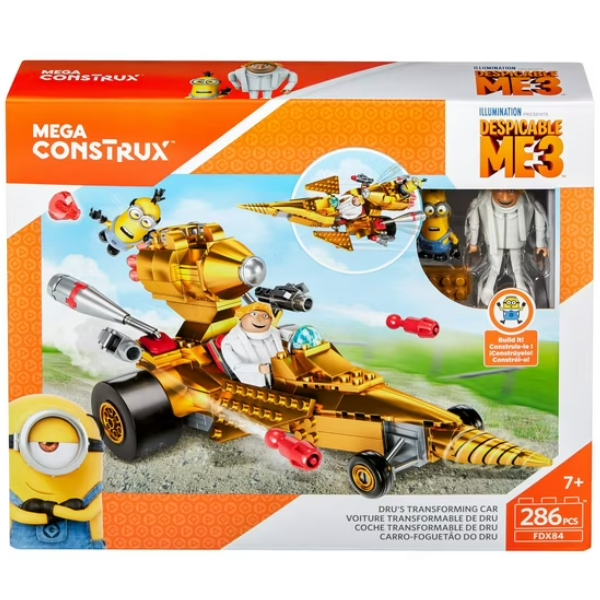 Mega Construx Dru's Transforming Car FDX84 286pcs