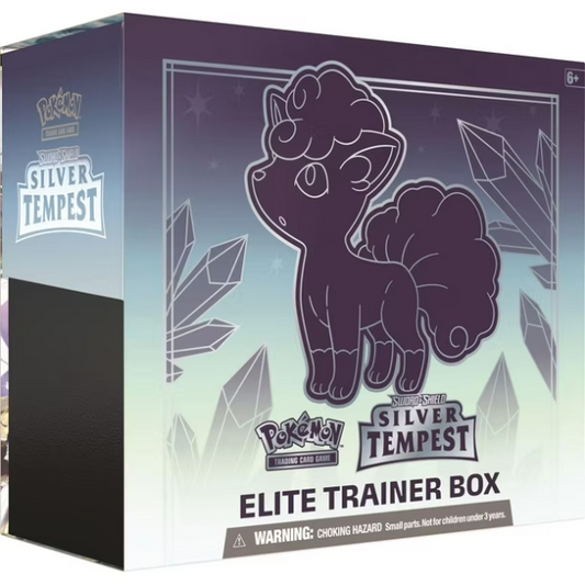 Pokemon TCG Sword & Shield Silver Tempest Elite Trainer Box