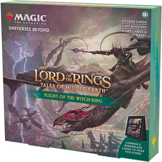 Magic The Gathering: The Lord of The Rings Scene Box Flight of the Witch King