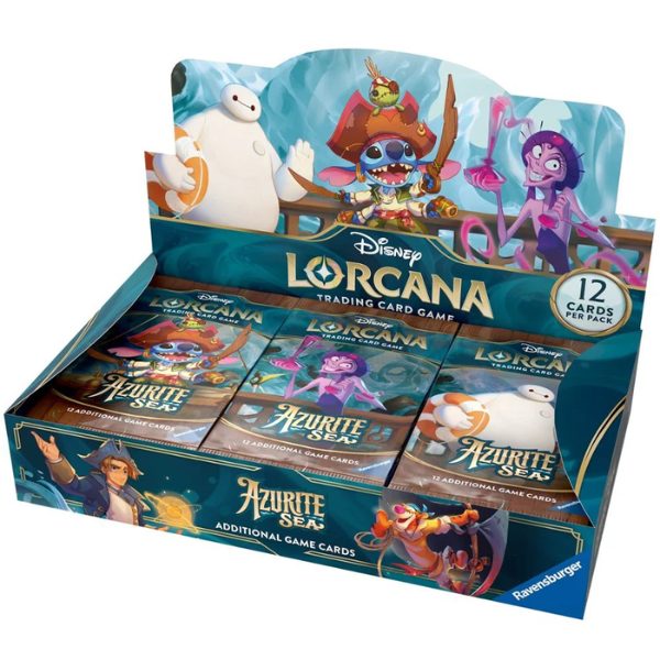 Disney Lorcana Azurite Sea Booster Box