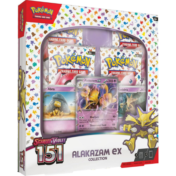 Pokémon TCG Scarlet & Violet 151 Alakazam EX Collection