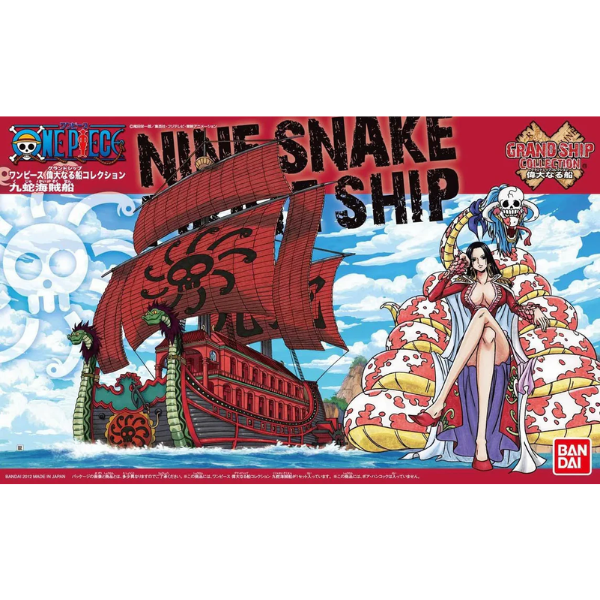 One Piece Grand Ship Collection Nine Snake Pirate Ship