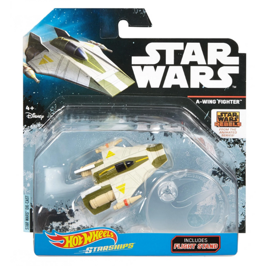 Hot Wheels Starships Figure A-Wing Fighter