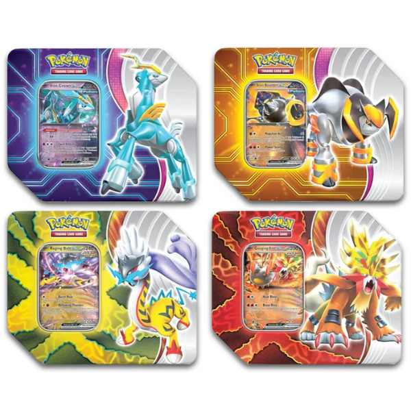 Pokemon Paradox Destinies Tin 2024