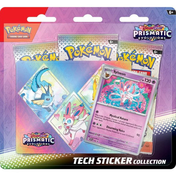 Pokemon TCG Scarlet & Violet Prismatic Evolutions Tech Sticker Collection [Pre-order]