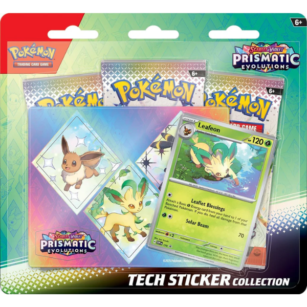 Pokemon TCG Scarlet & Violet Prismatic Evolutions Tech Sticker Collection [Pre-order]