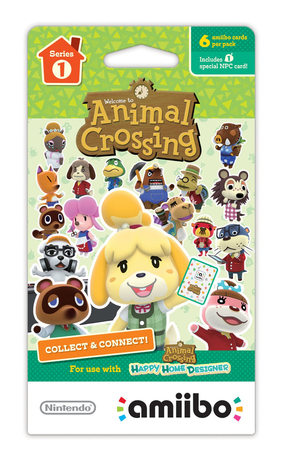 Animal Crossing Amiibo Cards Series 1