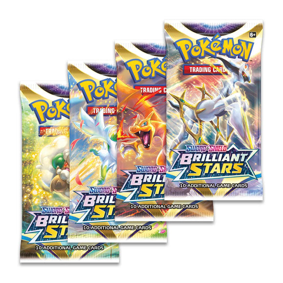 Pokemon Sword & Shield Brilliant Stars Blister Pack