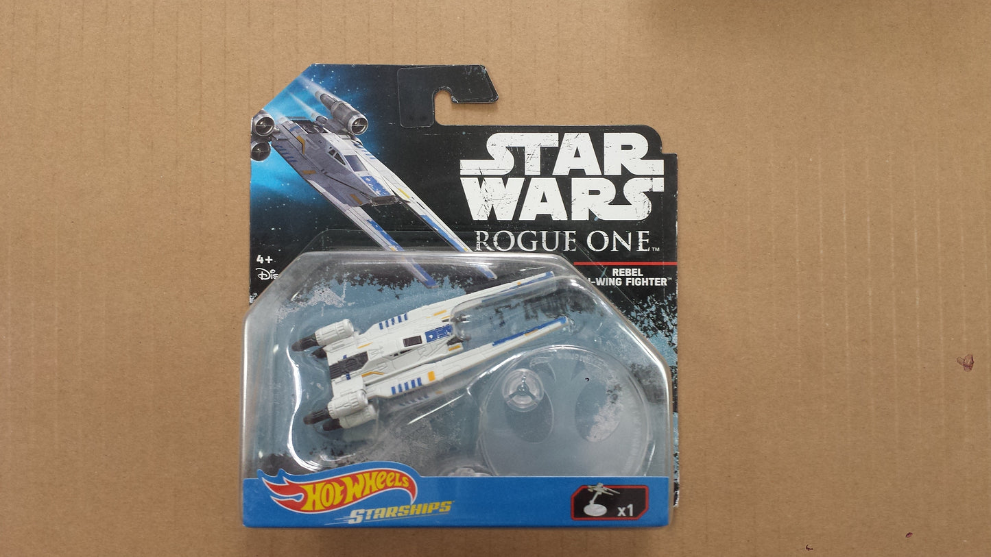 Hot Wheels Starships Figure Rogue One Rebel U-Wing Fighter