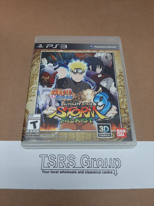 Naruto Shippuden: Ultimate Ninja Storm 3 Full Burst