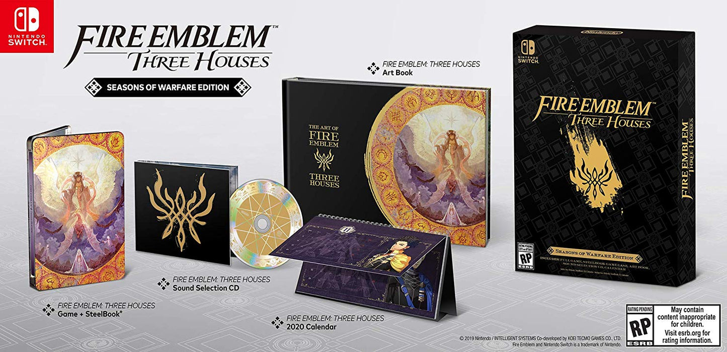 Fire Emblem Three Houses Seasons of Warfare Edition
