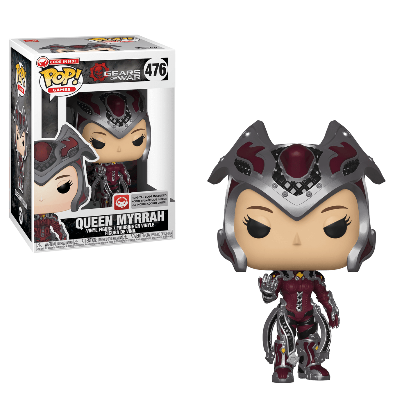 Funko Pop Games (476) Queen Myrrah Gears of War