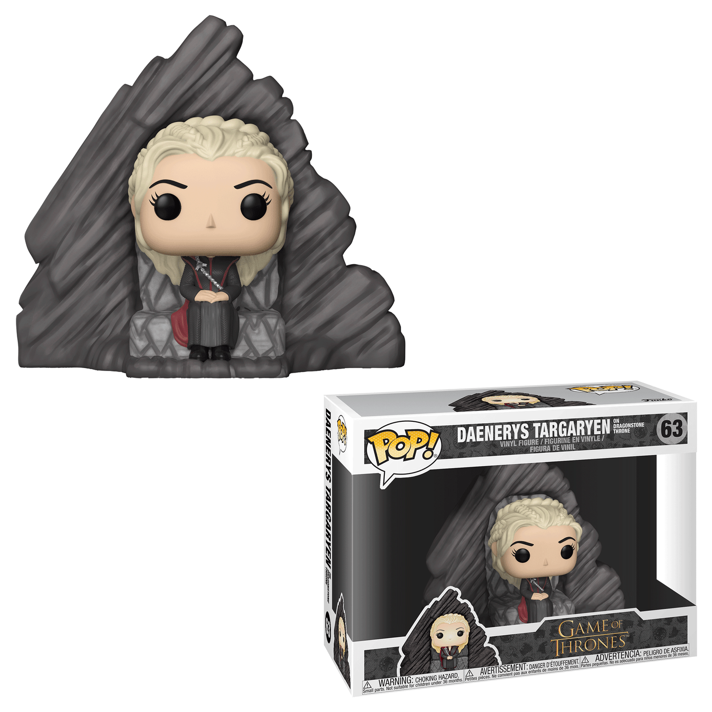 Funko Pop (063) Daenerys Targaryen on Dragonstone Throne