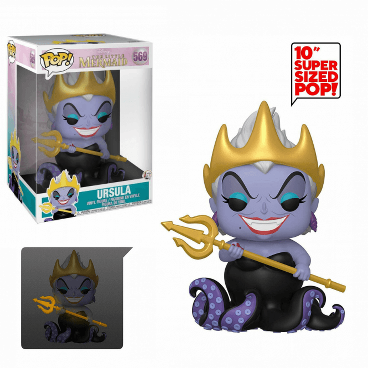 Funko Pop (569) Ursula 10" The Little Mermaid