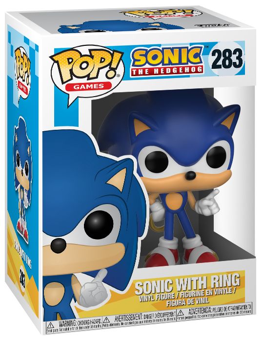 Funko Pop Games (283) Sonic With Ring
