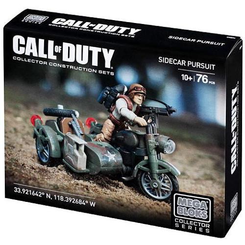 Mega Bloks Sidecar Pursuit CNG94 76pcs