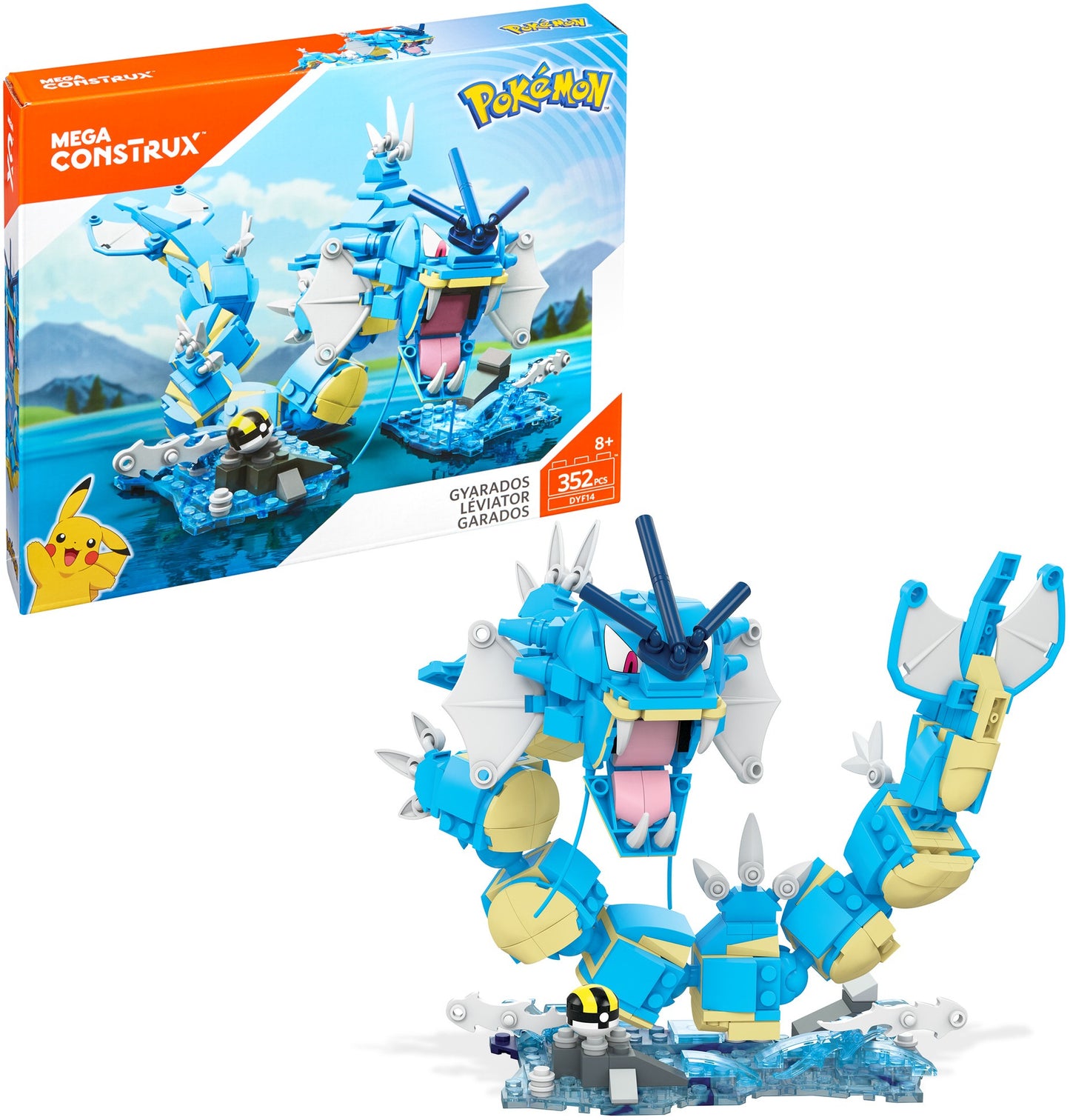 Mega Construx Pokemon Gyarados DYF14 352pcs